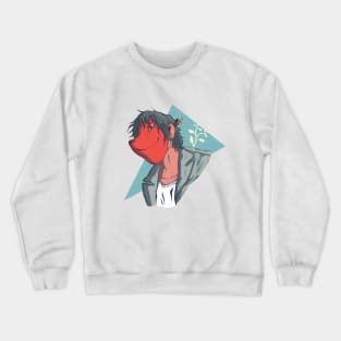 Fox Masked Girl Crewneck Sweatshirt